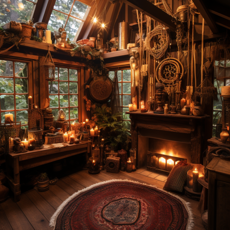 witchy style decor